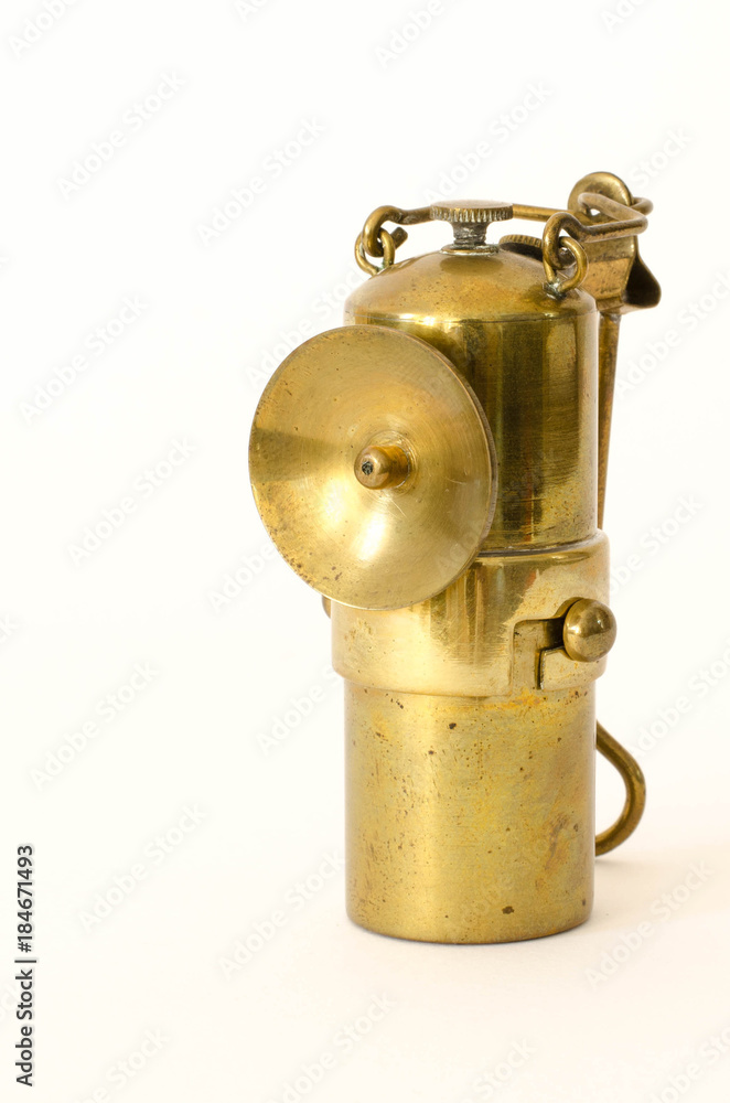 lampada a carburo in miniatura Stock Photo | Adobe Stock