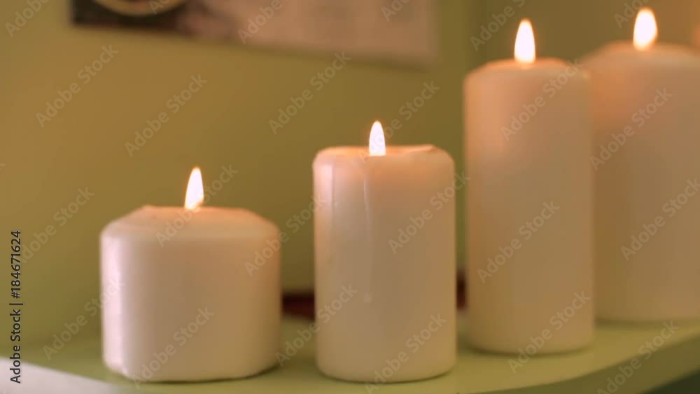 Spa accessories for spa salon with candles , aromatherapy Spa accessories for spa salon with candles , aromatherapy