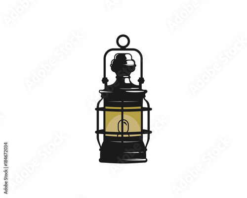 Vector Lantern Illustration Hand drawing Logo Symbol