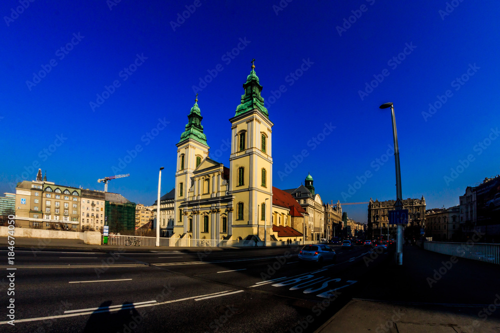 Naklejka premium Budapest Christmas