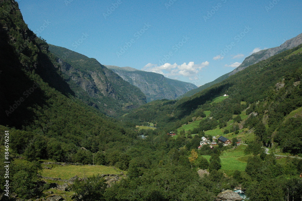 Fototapeta premium Mountain landscape. Norway