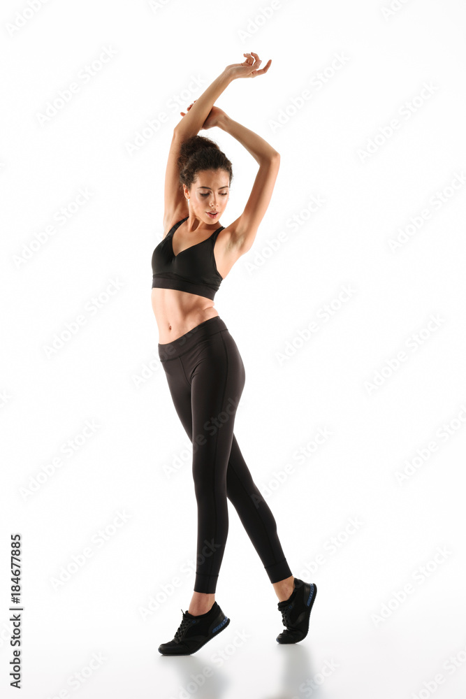 Full length image of Sensual fitness woman posing Full length image of Sensual fitness woman posing