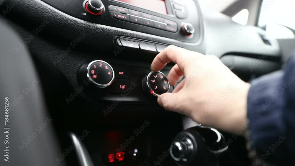 regulation of the temperature in the car regulation of the temperature in the car