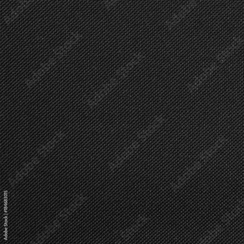 Black synthetic fabric texture background pattern
