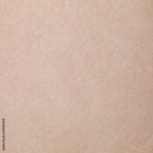 close up view of a human skin