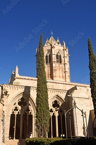 Monastery of Vallbona de les Monges, Lleida province, Catalonia, Spain photo