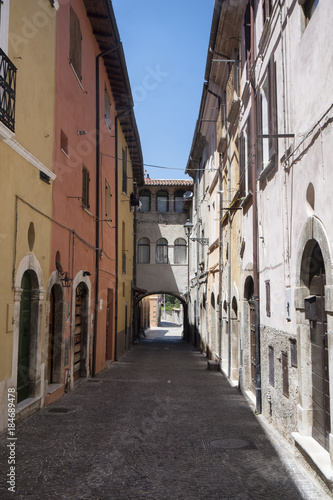 Borgo Velino (Rieti, Lazio, Italy), old street