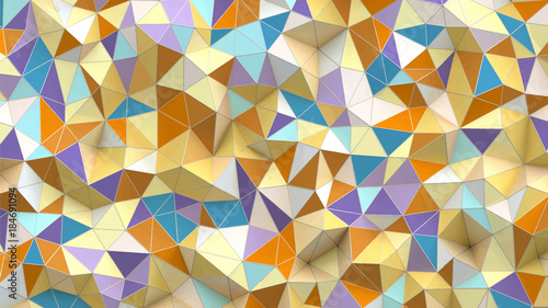 Abstract background with poly