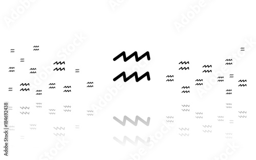Wassermann - Horoskop - Reflektierend Weiss