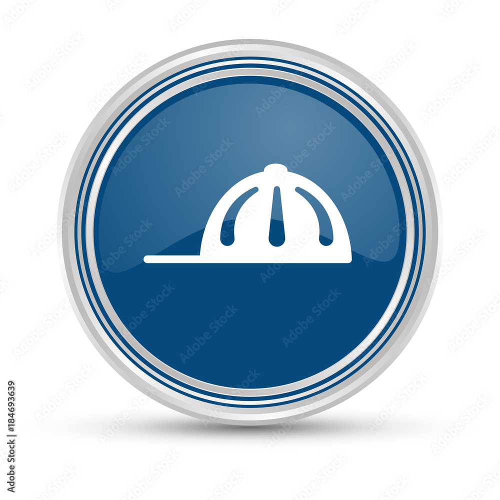 Blauer Button - Mütze Blauer Button - Mütze