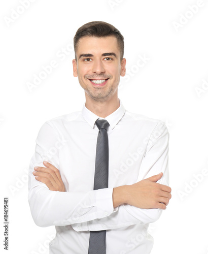 Attractive young man in for...
