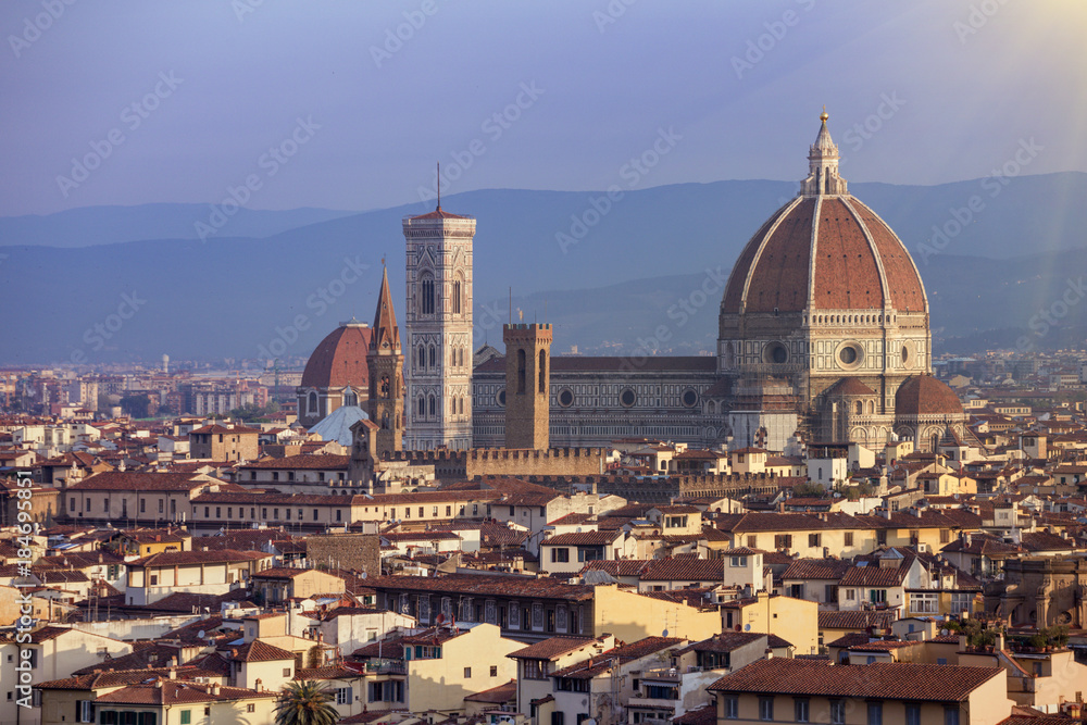 Fototapeta premium view of Florence
