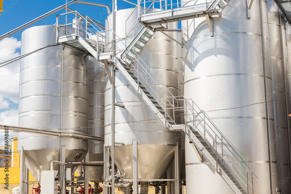 Wine factory Production. Southern quality wine Wine factory Production. Southern quality wine