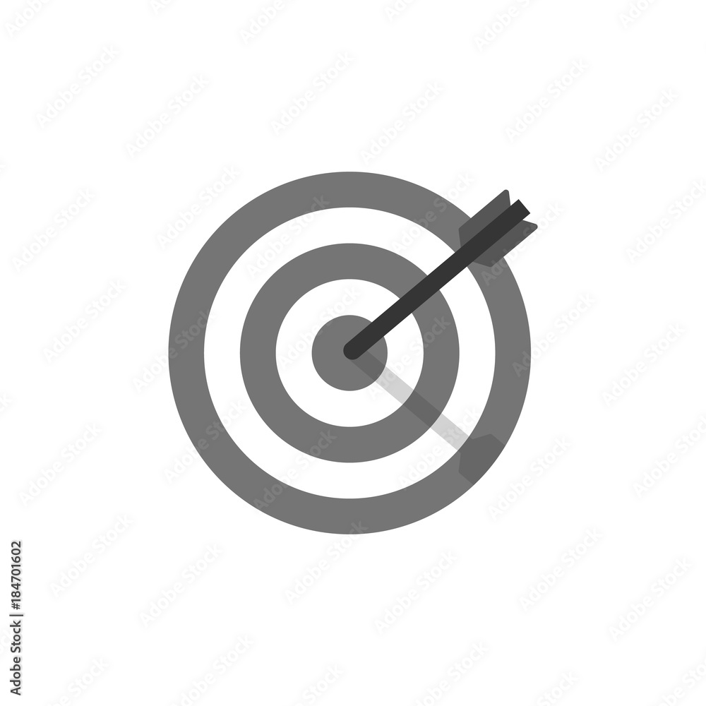 Target icon isolated on white background Target icon isolated on white background