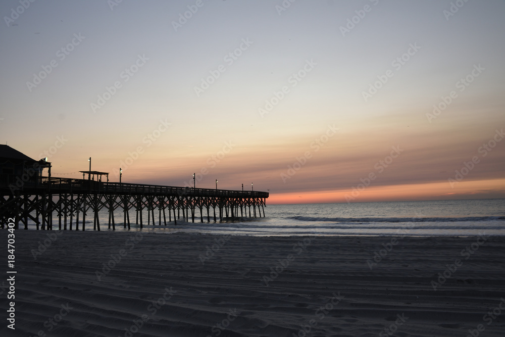 Sunrise in Myrtle Beach South Carolina
