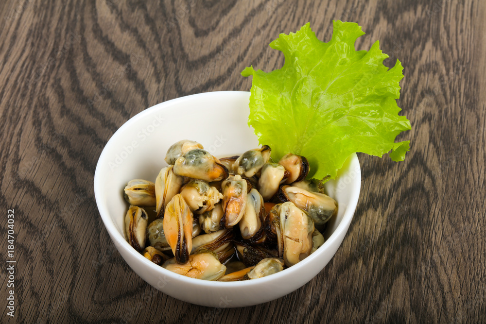 Pickled mussels Pickled mussels