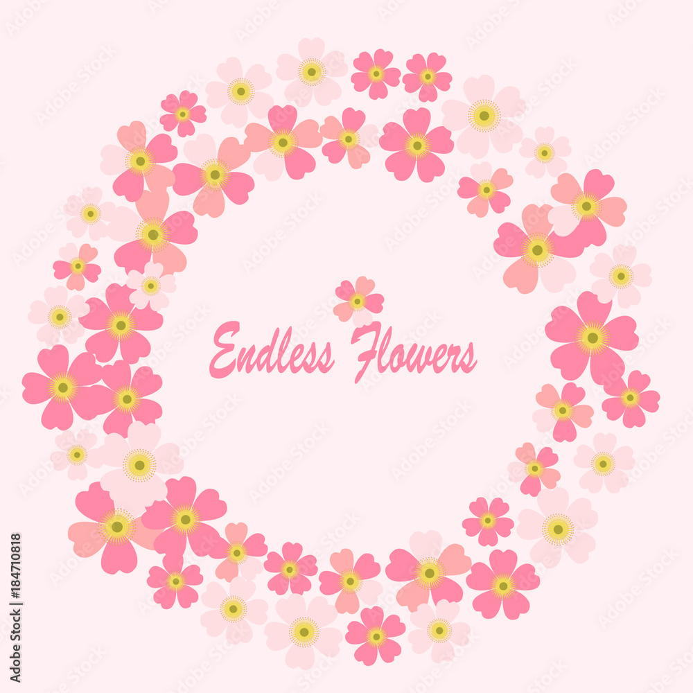 A romantic floral background. Flower. Japanese daisies