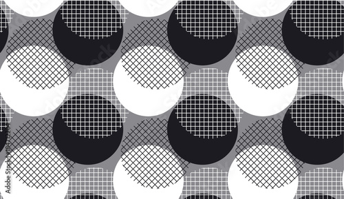Modern geometry polka dot s...