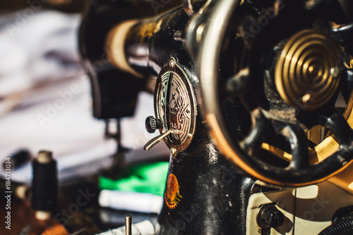 vintage sewing machine
