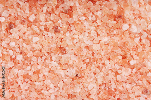 Pink salt background. Pink Himalayan salt background