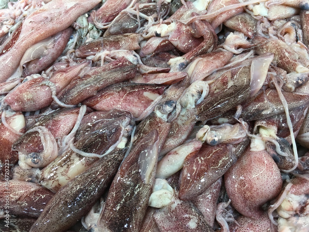 Frische Fische auf Eis Frische Fische auf Eis
