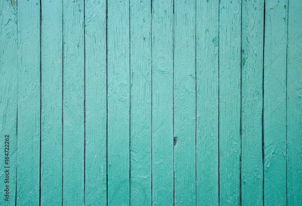 Painted wooden fence Painted wooden fence