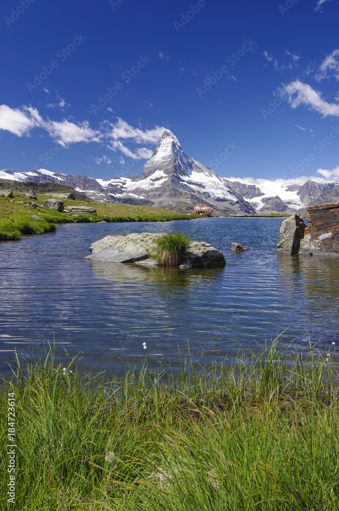 Fototapeta premium ZERMATT-MATTERHORN - Stellisee