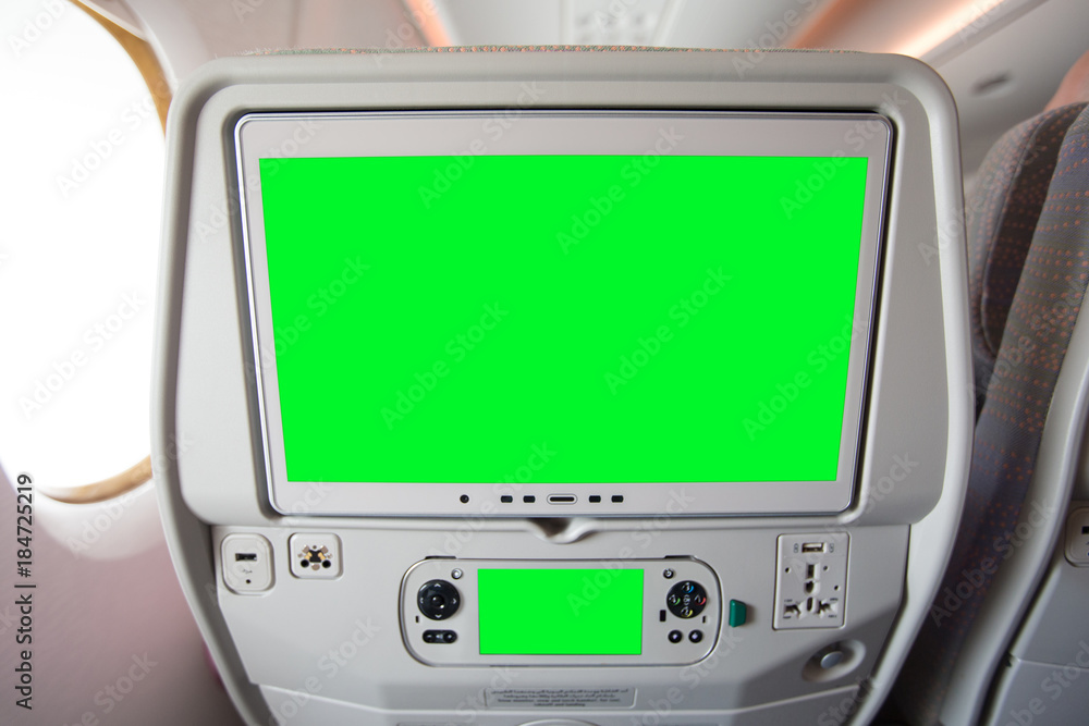 Airplane chair back , LCD screen Airplane chair back , LCD screen