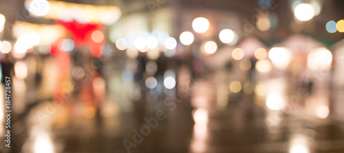 Abstract blurred event with people for background