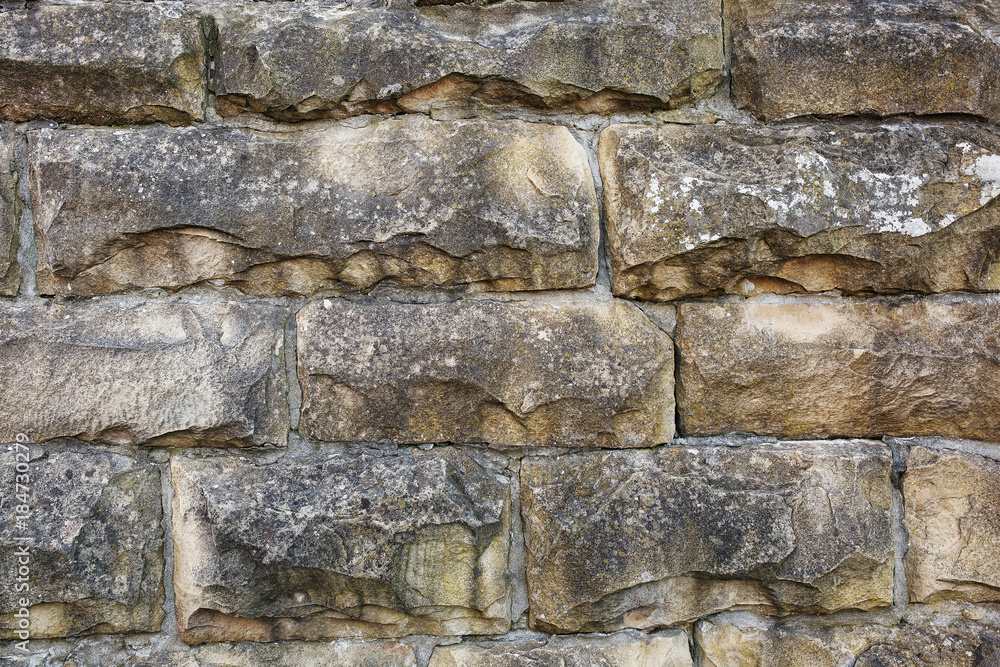 Natural stone facade, stone texture Natural stone facade, stone texture