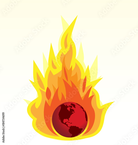 Global Warming and Earth Burning