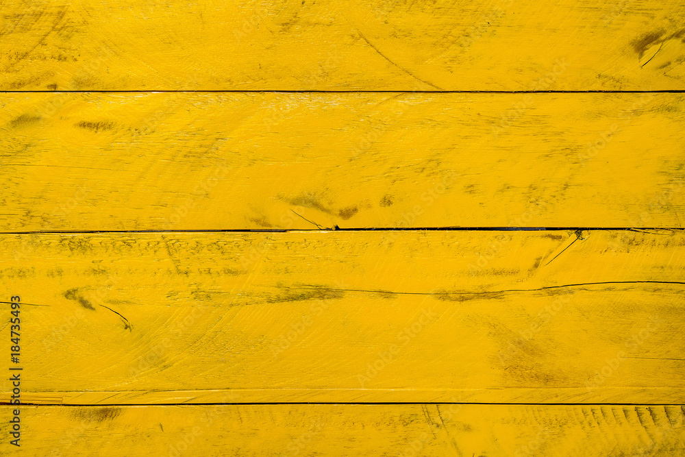 custom made wallpaper toronto digitalYellow rugged wooden background, with straight horizontal lines, texture and pattern