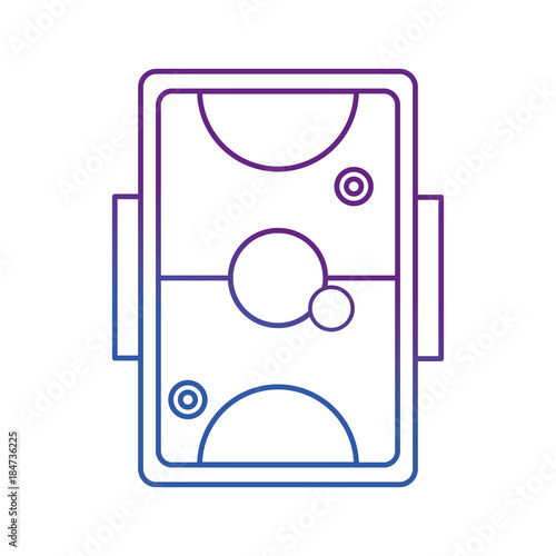 Air hockey design