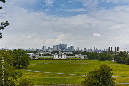 Amazing Panorama from Greenwich, London, England, United Kingdom