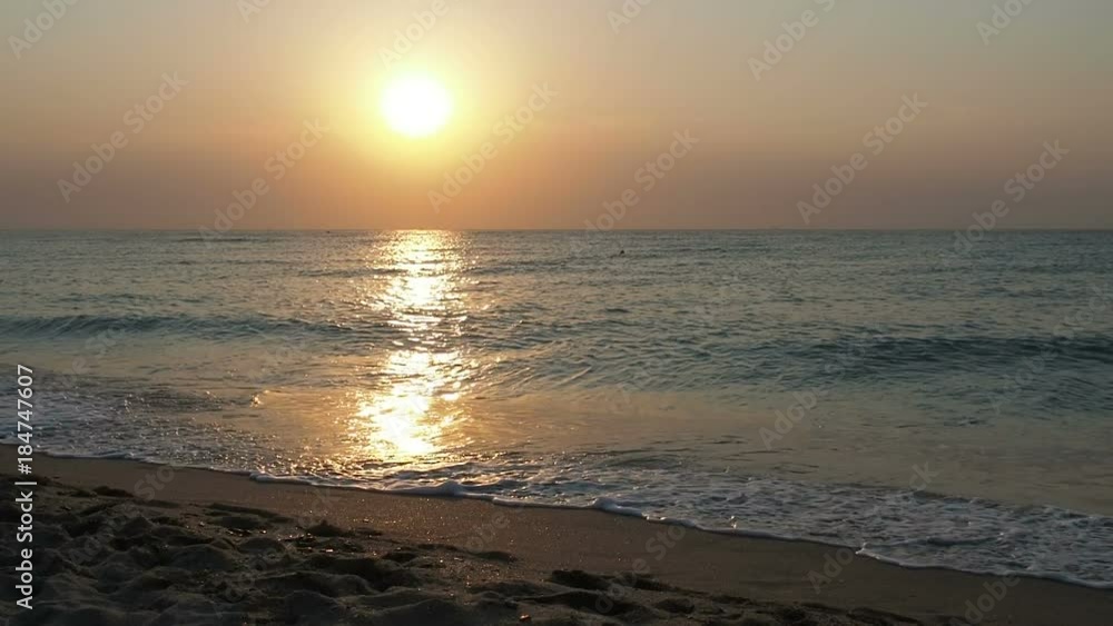 Dawn of the sun over the sea. Beautiful sea dawn. Dawn of the sun over the sea. Beautiful sea dawn.