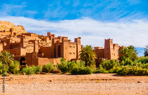 Village Ksar Ait Benhaddou, Morocco photo