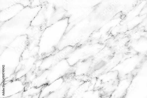 White marble texture background pattern with high resolution.