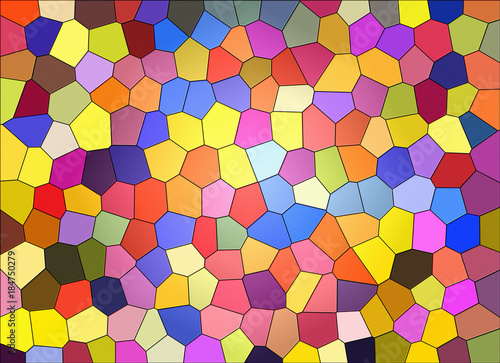 Wallpaper Mural multi colored tile backgrounds Torontodigital.ca
