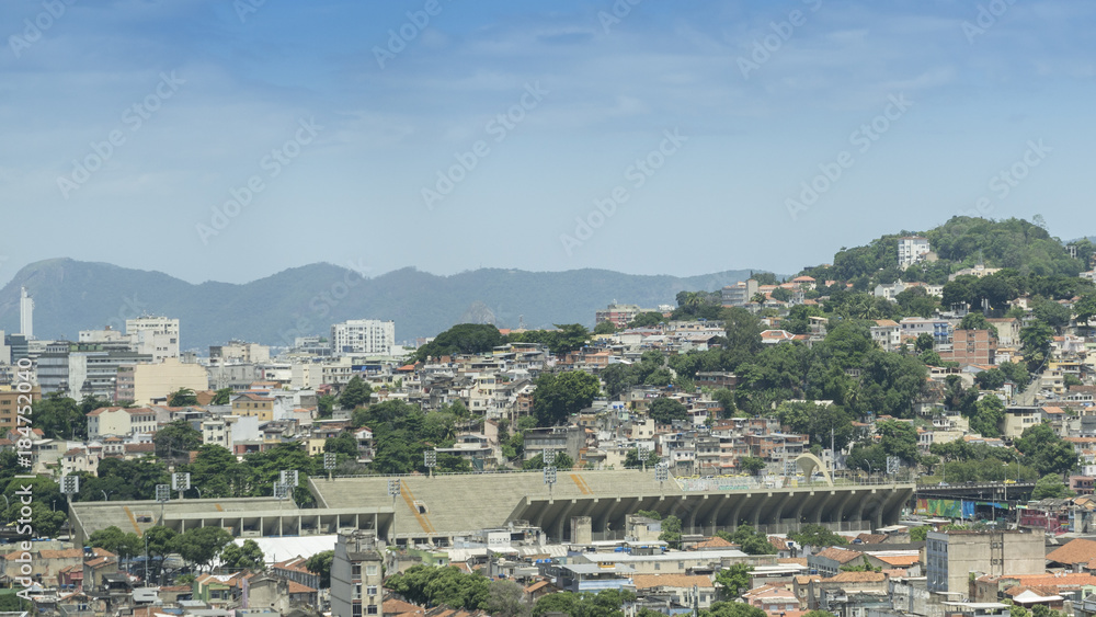 The Sambadrome Marquês de Sapucaí is a purpose-built parade area built for the Rio Carnival in Rio de Janeiro, Brazil