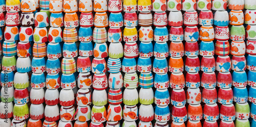 rolls of ceramic cups
