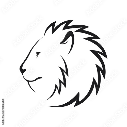 Lion head icon