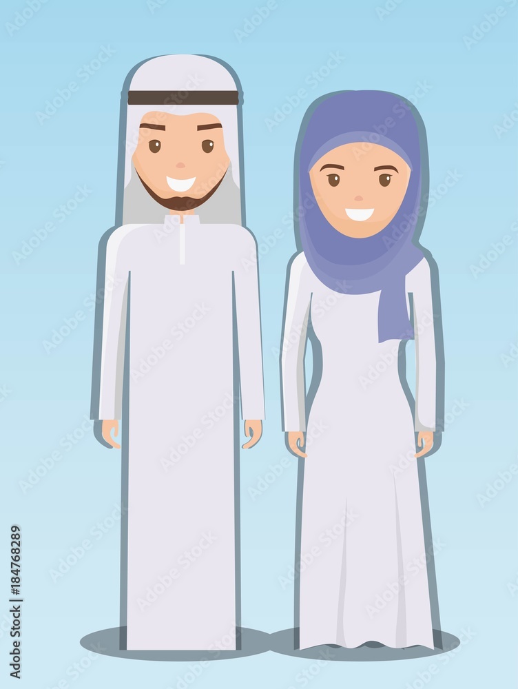 family and social concept muslim couple family and social concept muslim couple