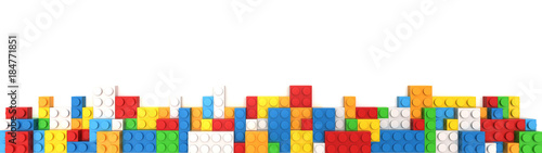 Plastic building blocks