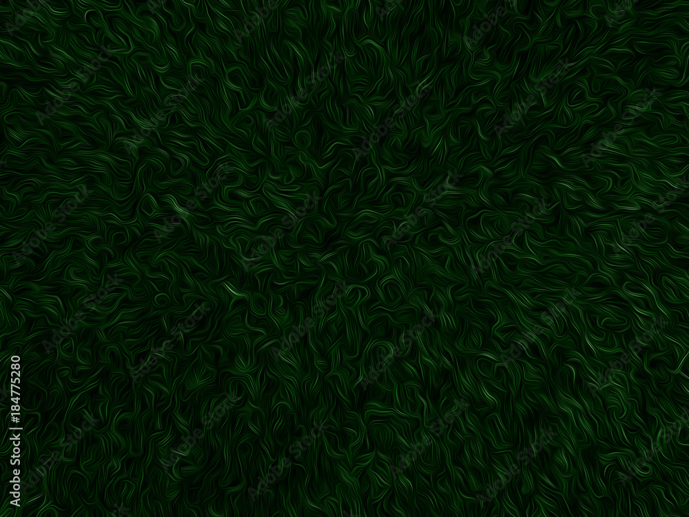 Abstract thread-like black and green textured background Abstract thread-like black and green textured background