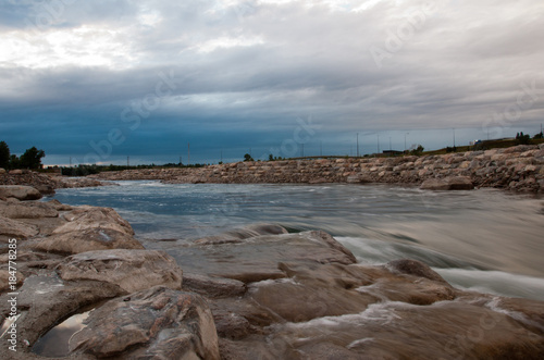 Water Flowing Over Rocks