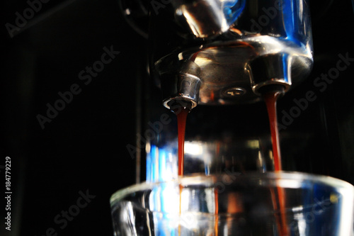 espresso coffee making