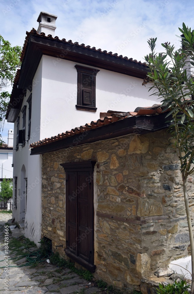 Old house (fragment).Sirince Koyu, İzmir.Turkey