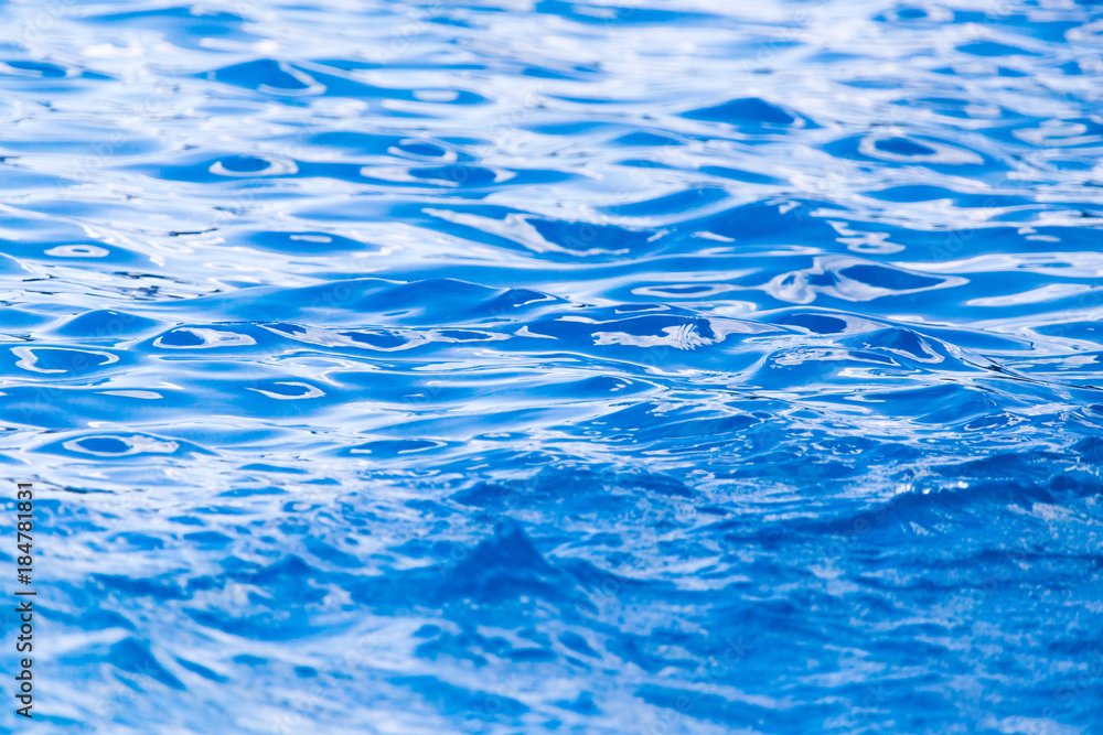 Abstract background of smooth water in the pool Abstract background of smooth water in the pool