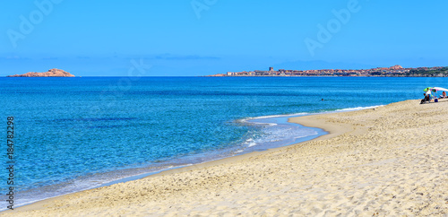 Badesi Strand Urlaubsort Sardinien photo