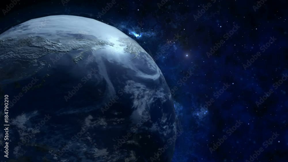 A realistic globe at night. The rotating Earth. Technology, business, transportation, communications and social networking. 4k A realistic globe at night. The rotating Earth. Technology, business, transportation, communications and social networking. 4k
